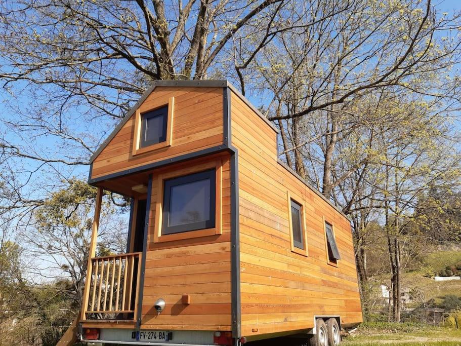 Micro Maison Bois / Tiny House Au Calme クレ エクステリア 写真