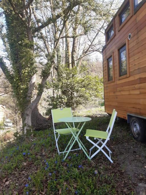 Micro Maison Bois / Tiny House Au Calme クレ エクステリア 写真